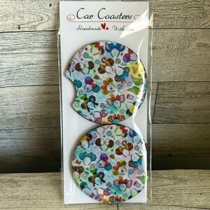 Disney Mickey Ears design Car Coasters